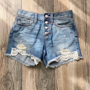 Girls Jean Shorts